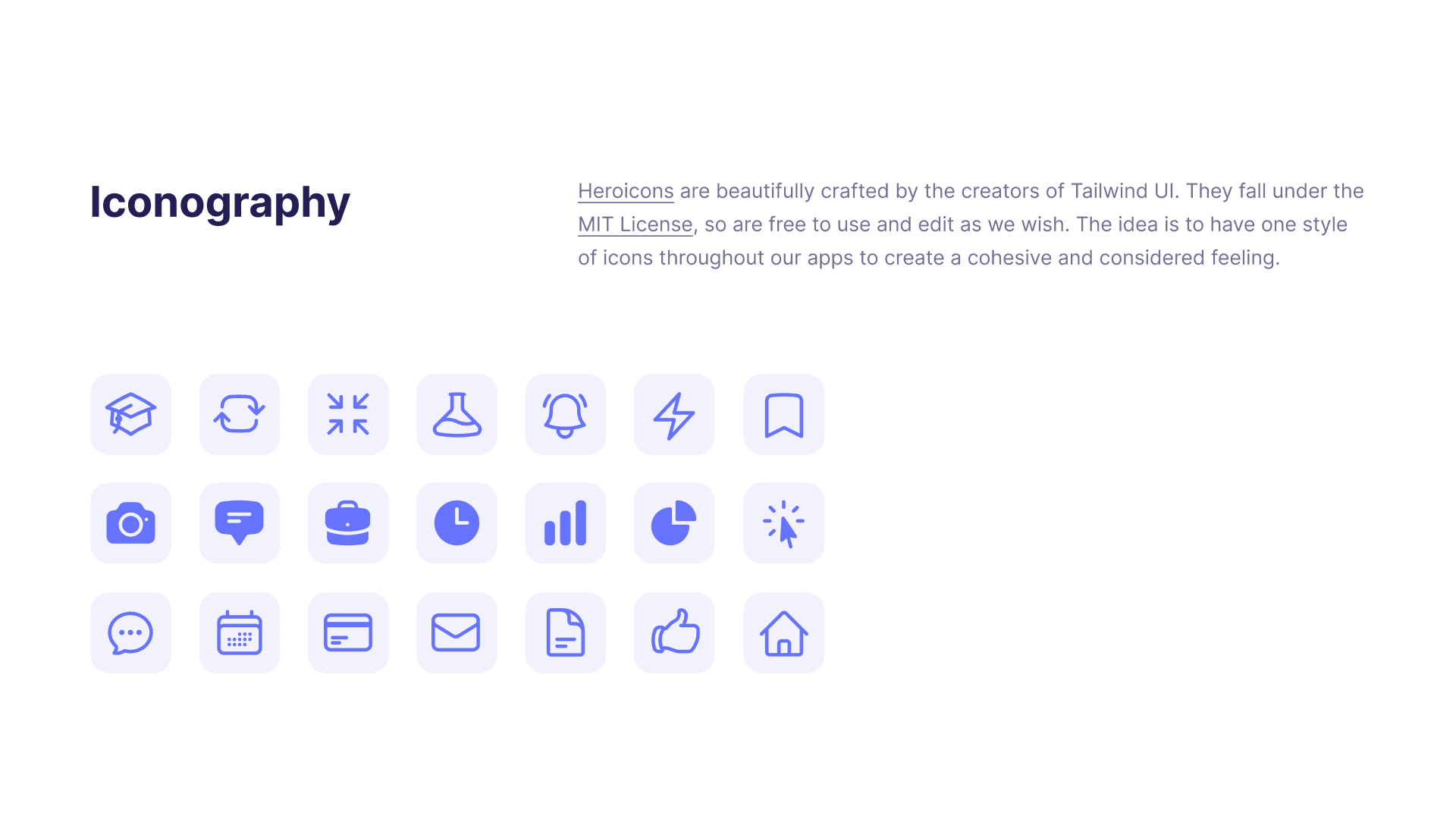 Wayloader custom iconography system
