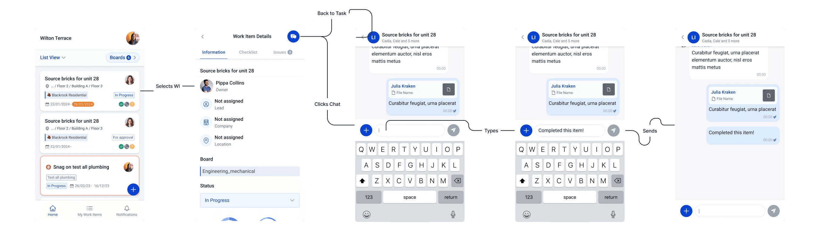 Wayloader Plan mobile views